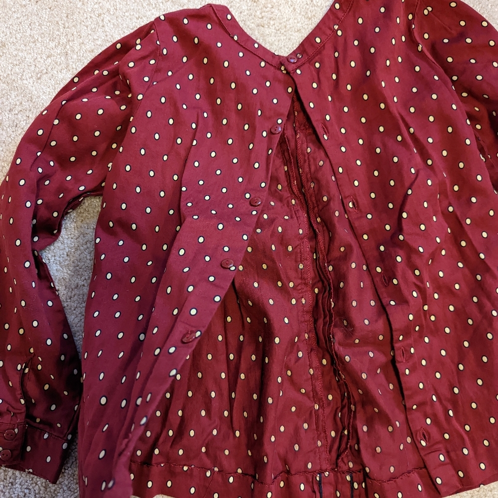 Jacadi girls elegant blouse